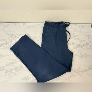 Boys Wonder Nation Khaki Pants School Church XL 14-16 Husky Drawstring Blue​